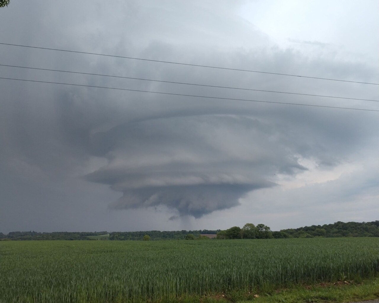 EN IMAGES. Un impressionnant phénomène météo observé en Seine-Maritime pendant l'orage
