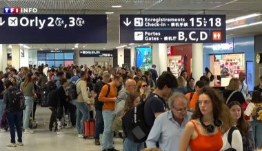 "On ne sait pas où on va dormir" : à Paris-Orly, des voyageurs démunis après une panne de contrôle aérien