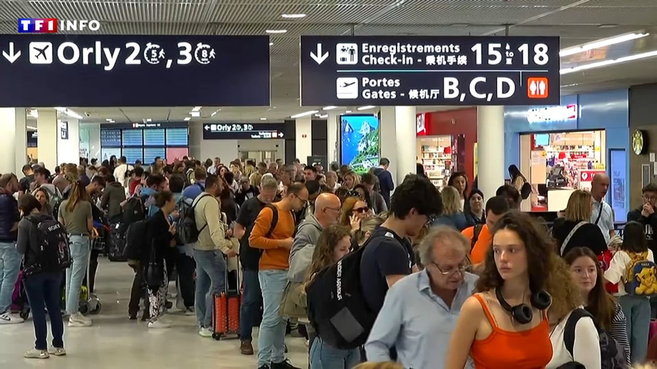 "On ne sait pas où on va dormir" : à Paris-Orly, des voyageurs démunis après une panne de contrôle aérien