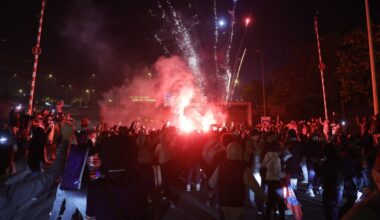 VIDÉO. Un maillot de l'OM brûlé après la qualification du PSG en finale de Ligue des champions