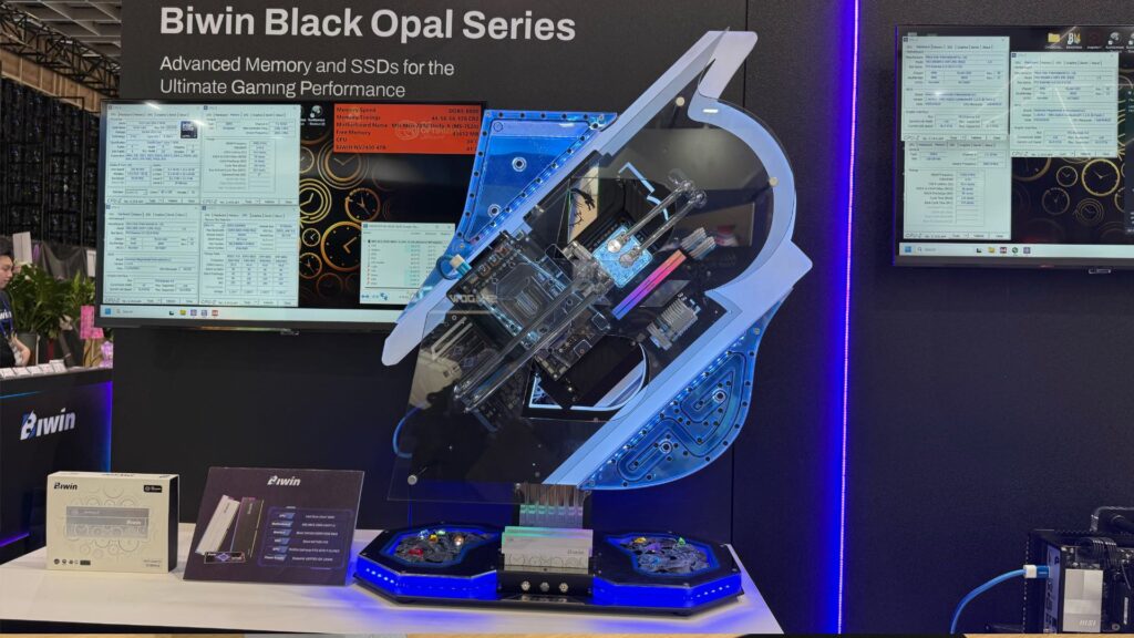 La Tour de Pise en version ordinateur, au Computex 2025.
