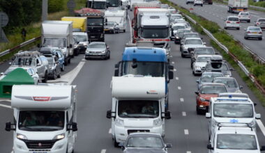 l'enfer sur l'A7 avec plus de 50 km de bouchons