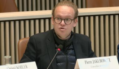 Strasbourg. Pierre Jakubowicz (Horizons) veut visiter le site de l’esplanade festive prévu pour les forains