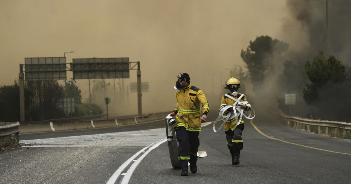 Israël. La ville de Jérusalem menacée par plusieurs incendies importants, la France envoie de l'aide