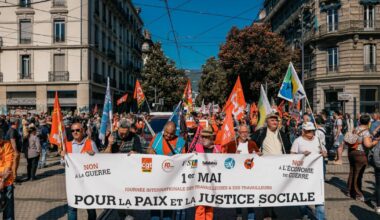 le cortège grenoblois s'est élancé