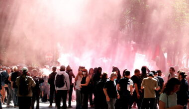 revivez la manifestation du 1er-Mai à Lyon