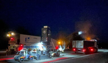 la circulation coupée la nuit pendant deux mois