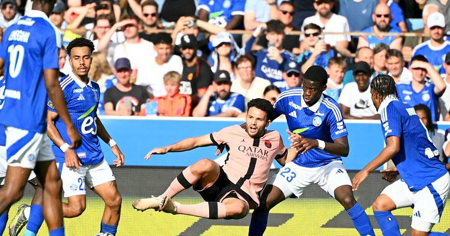 Paris chute à Strasbourg avant Arsenal