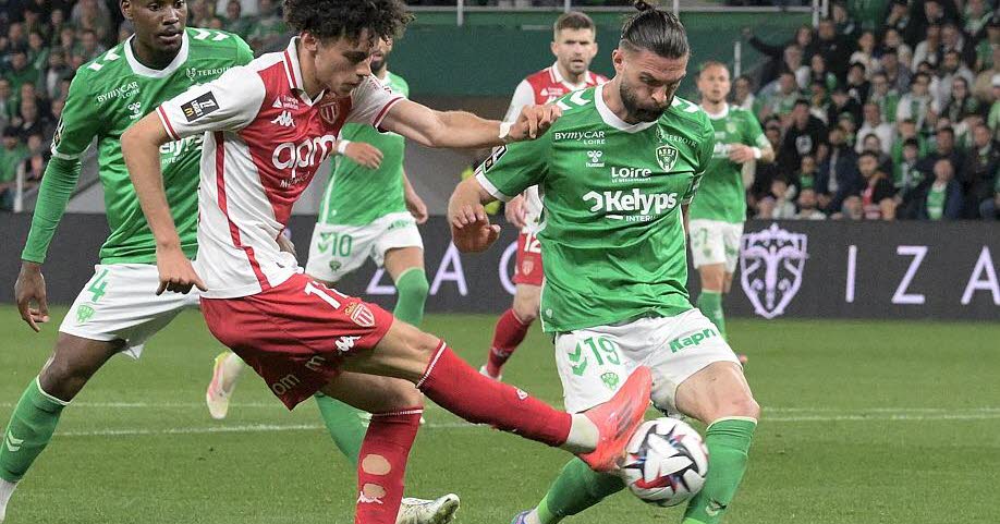 Monaco s'installe à la deuxième place après sa victoire à Saint-Etienne