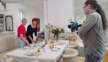 Strasbourg. Dans les coulisses de l’émission télévisée “Cosy le mag déco” en tournage dans le Bas-Rhin