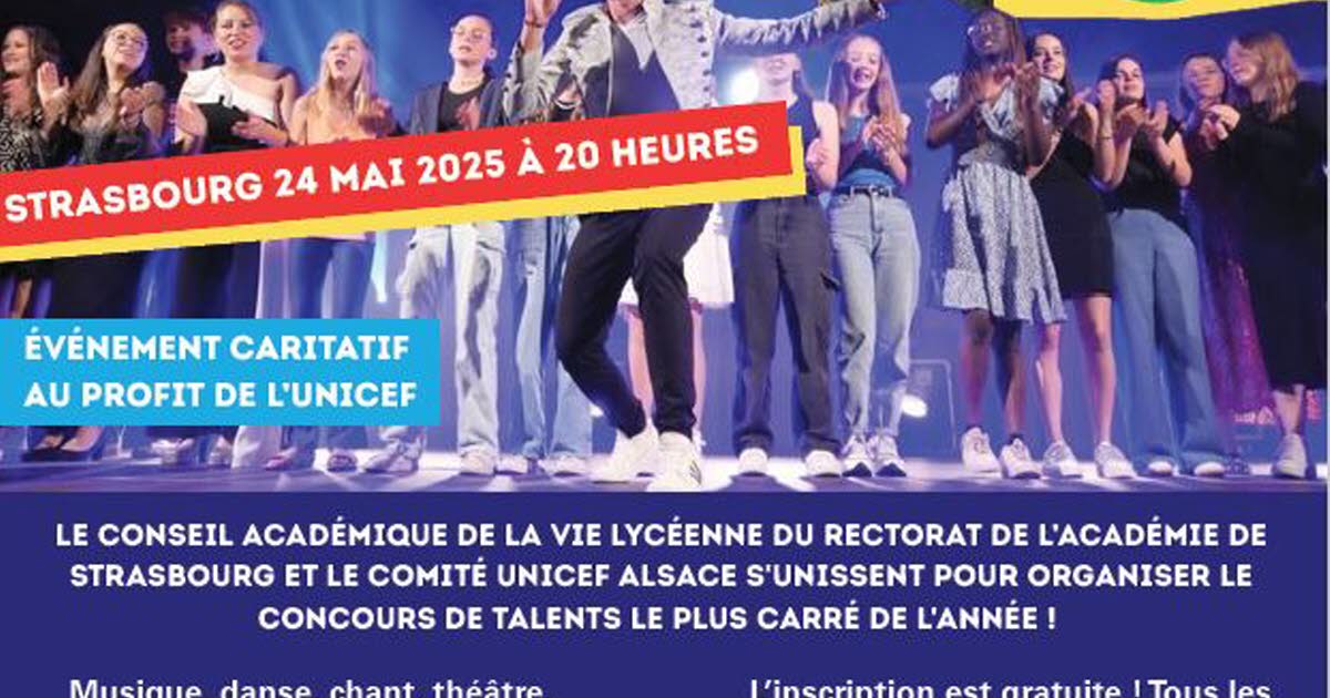 Solidarité. Les lycéens d’Alsace soutiennent l’Unicef