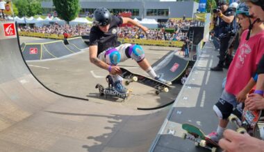 le trampoline freestyle, grande nouveauté du festival des cultures urbaines