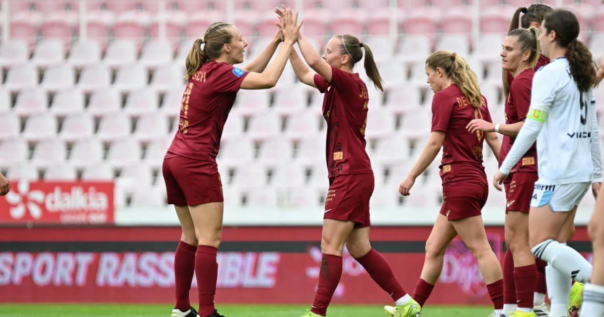 Division 1 féminine. Le DFCO en démonstration pour la der de Sébastien Joseph à Gaston-Gérard
