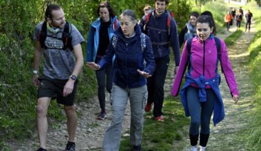 Photos. Record de participation pour la traditionnelle marche entre Nancy et Metz