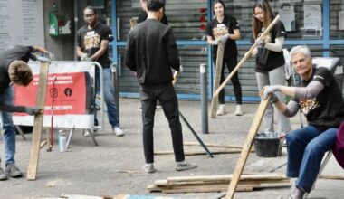 un chantier bénévole pour agir
