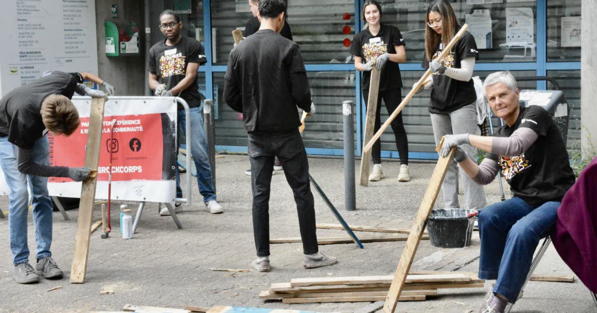 un chantier bénévole pour agir
