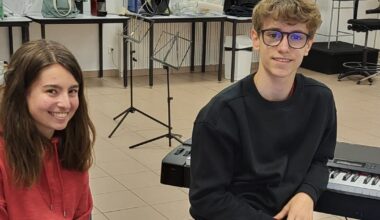 Saint-Priest-en-Jarez. Ils évoquent leur passion partagée pour la musique