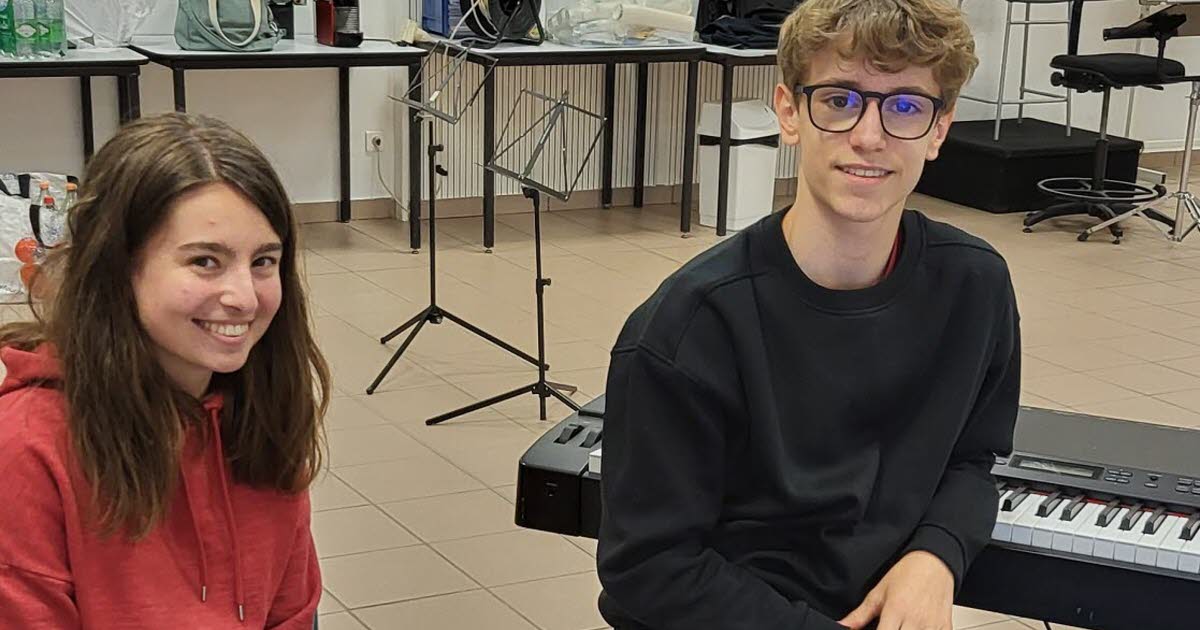 Saint-Priest-en-Jarez. Ils évoquent leur passion partagée pour la musique