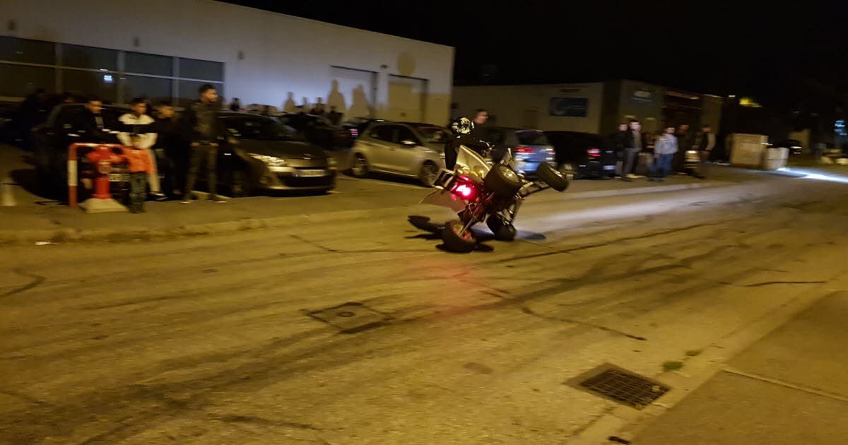 Échirolles. Un coffret de distribution de gaz arraché lors d’un rodéo urbain