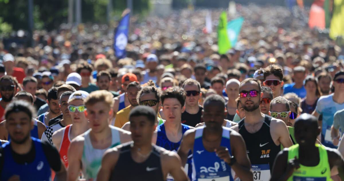 Courses de Strasbourg. Les coureurs et les fans ont envahi la ville