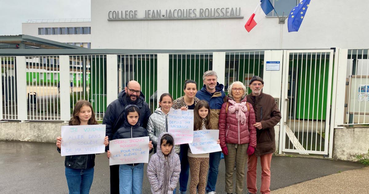 Métropole de Lyon. Carte scolaire, parents en colère, des enfants de Tassin affectés au collège à Lyon 5e