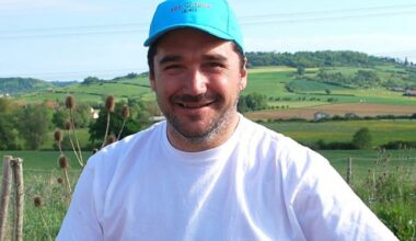 un marché dans la ferme de Nicolas