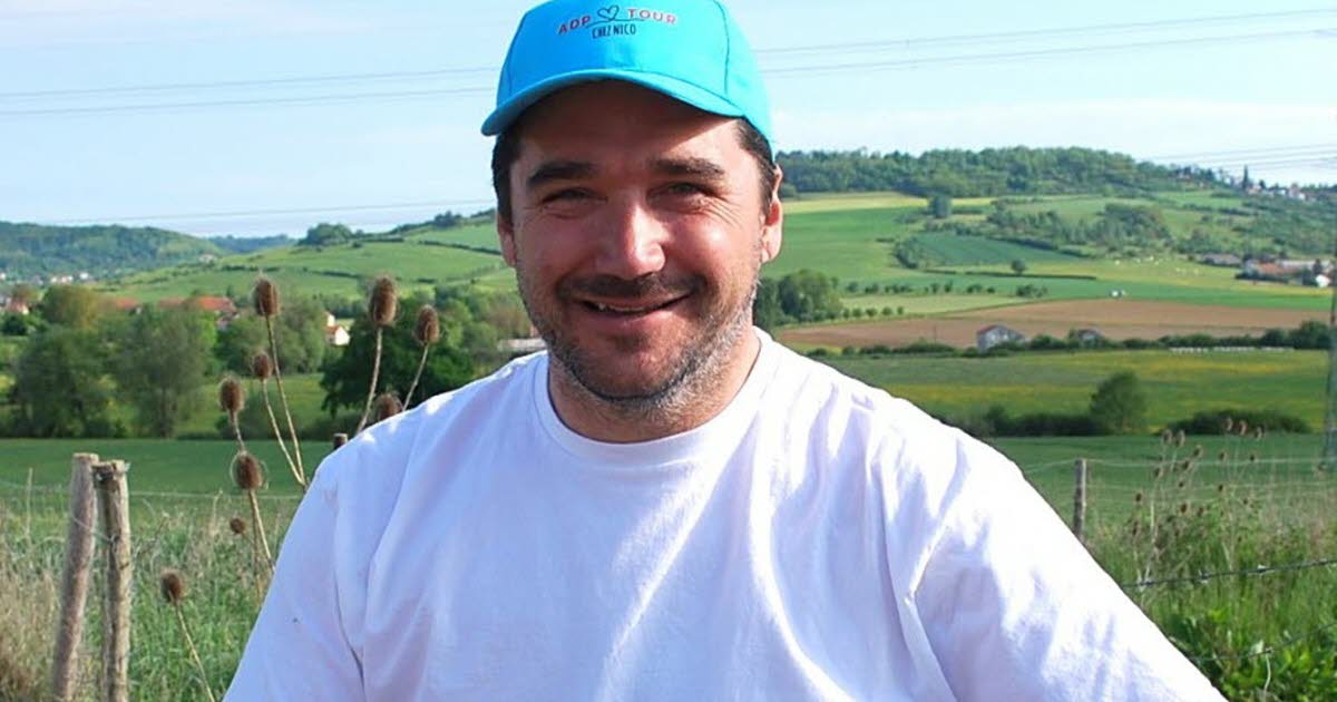un marché dans la ferme de Nicolas