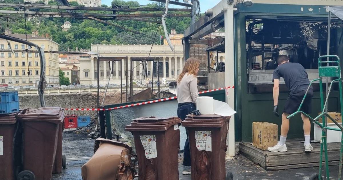 un incendie endommage sérieusement la buvette du quai Saint-Antoine