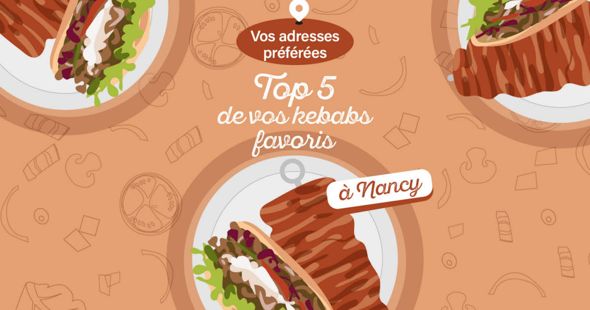 Vos adresses préférées. Selon vous, où trouve-t-on le meilleur kebab de Nancy ?