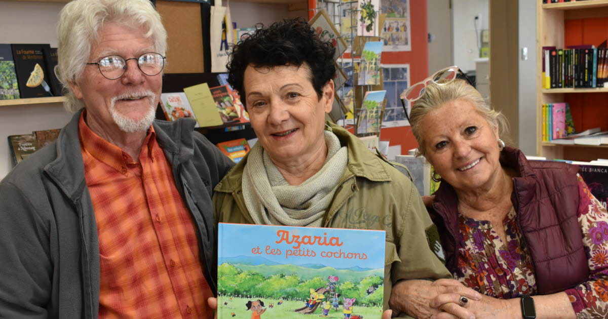 Aurec-sur-Loire. Les Pages du Château organisent une séance de dédicace du livre Azaria et les petits cochons, le 17 mai