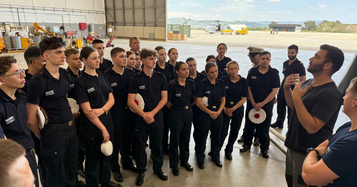 Loire. Ces jeunes de la marine militaire de Saint-Étienne en immersion à Toulon