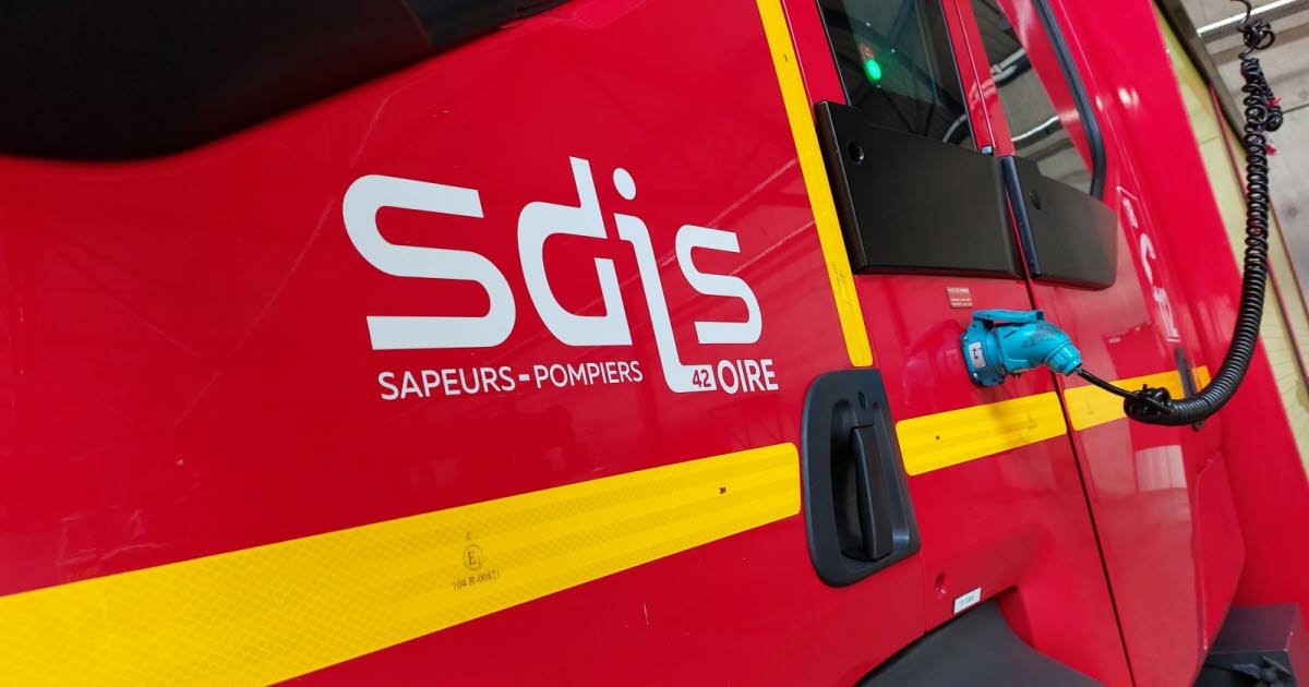 Loire. Un incendie se déclare dans une société de traitement des déchets à La Ricamarie