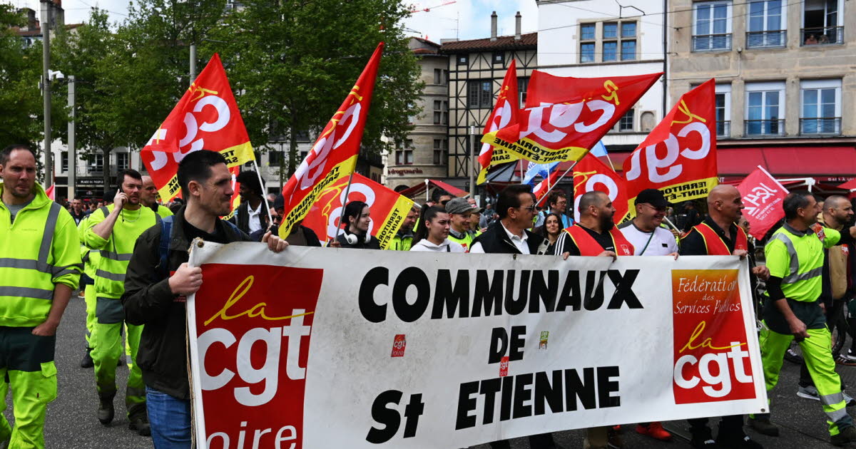 Saint-Étienne. Les agents de la Ville manifestent pour être traités comme ceux de la Métropole