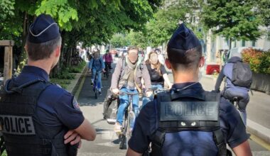une sensibilisation pour les cyclistes et trottinettistes en infraction