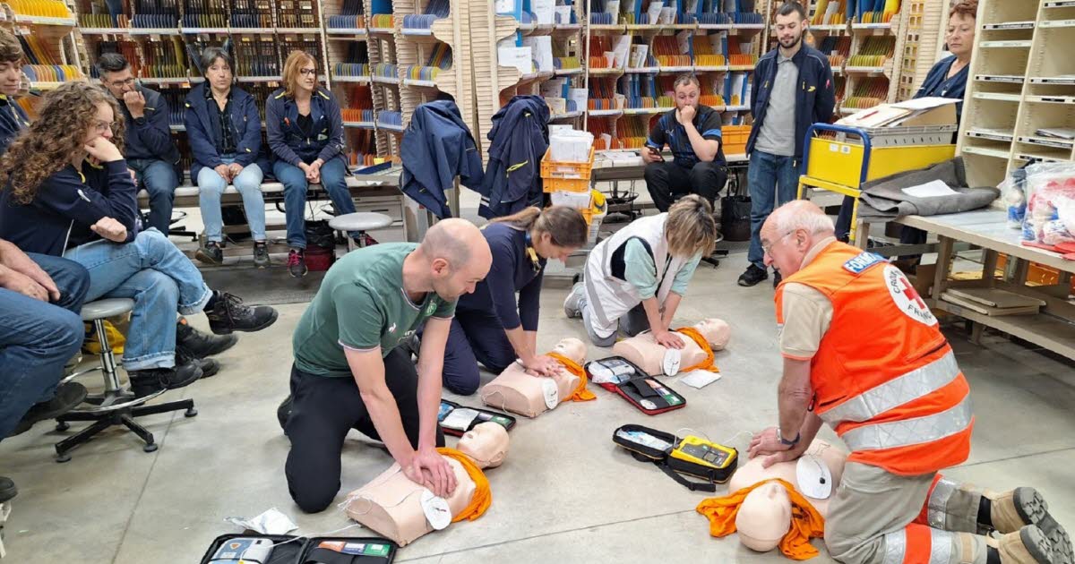 Firminy. La Poste et la Croix-Rouge unies pour initier aux gestes de premiers secours