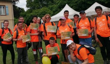 Morhange. Les élèves de l’Impro en marche sur 33 km entre Nancy et Metz