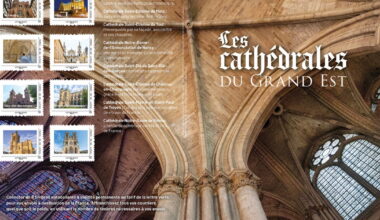 Strasbourg. La cathédrale représentée dans un carnet de 8 timbres collector en vente à partir de lundi