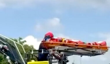 Nancy. Il chute sur la piste de skate, les pompiers interviennent avec une échelle