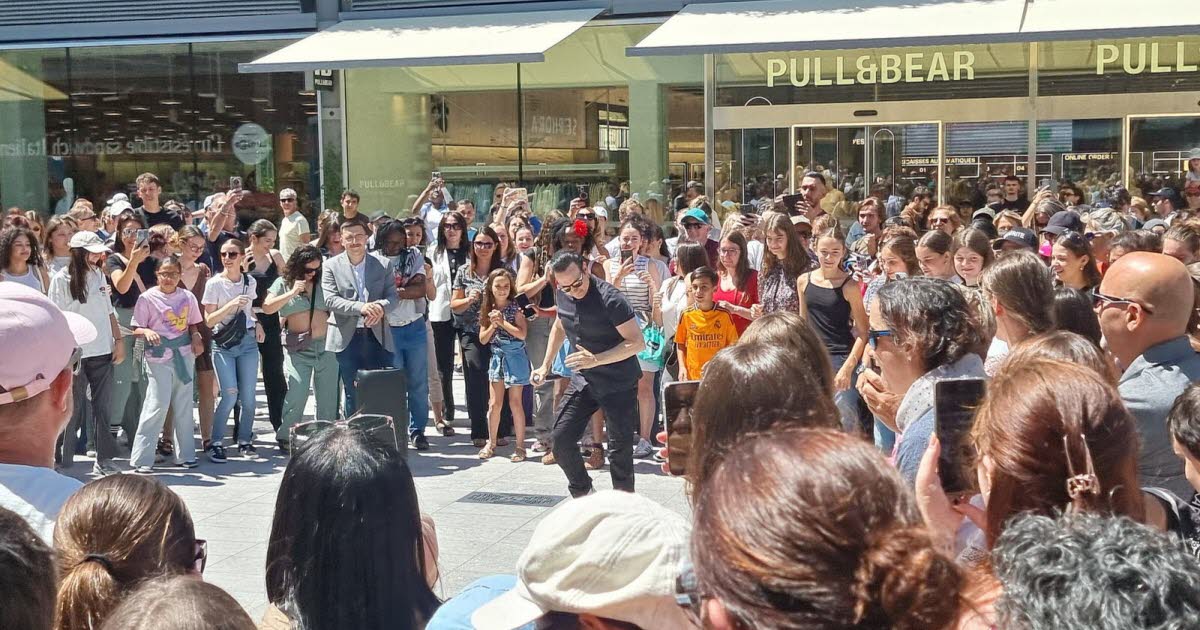 Jean-Marc Généreux à Neyrpic pour une initiation à la danse