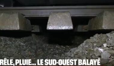 Météo. Un TGV de 500 personnes évacué entre Bordeaux et Toulouse à cause des violents orages