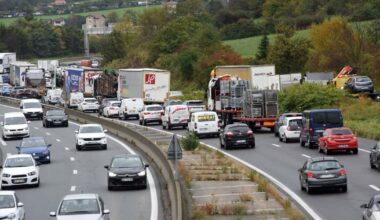 deux véhicules impliqués, des bouchons en direction de Saint-Étienne