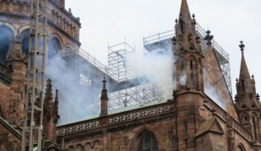un vaste exercice à Notre-Dame