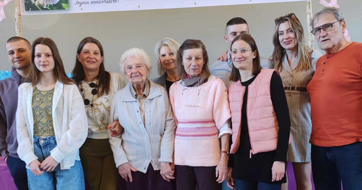 Métropole de Lyon. À 100 ans, elle fait encore sa gym hebdomadaire et lit Le Progrès quotidiennement