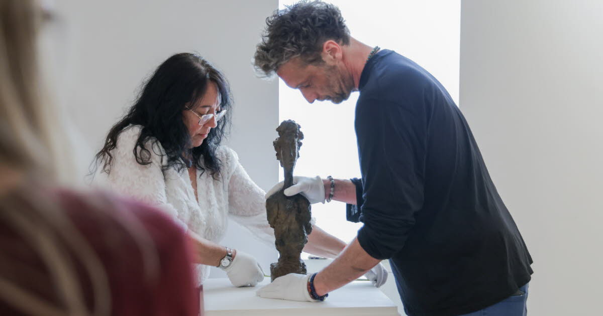 Giacometti, grand sculpteur du XXe siècle, s’expose au musée de Valence