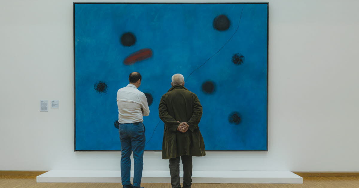 Grenoble. Plus que quelques jours pour admirer les trois Bleu de Miró au musée