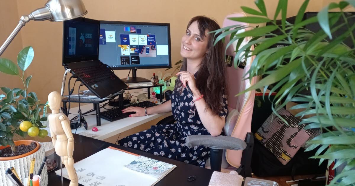 Graphiste, Chloé Apostel utilise l’intelligence artificielle sans renoncer à la créativité humaine