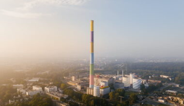 Allemagne. Comment la ville allemande de Chemnitz, jumelée avec Mulhouse, embellit ses cheminées