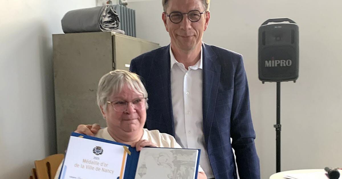 Nancy. Médaille d’or de la Ville de Nancy pour Cécile Chery, une animatrice engagée