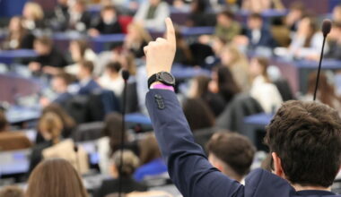quand les jeunes venus de toute l’Europe débattent comme des eurodéputés
