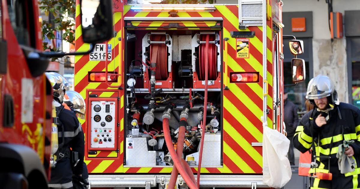Métropole de Lyon. Un incendie se déclare dans les communs de cet immeuble, les habitants confinés cette nuit